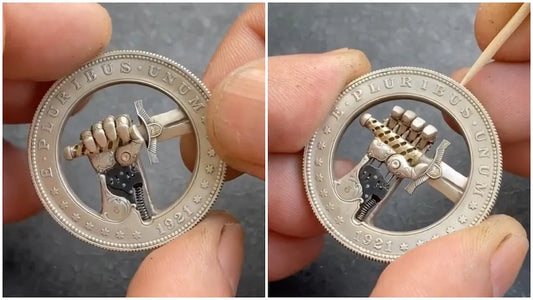 ARTISTIC MOTION COINS: THE FUSION OF ART AND MECHANICS