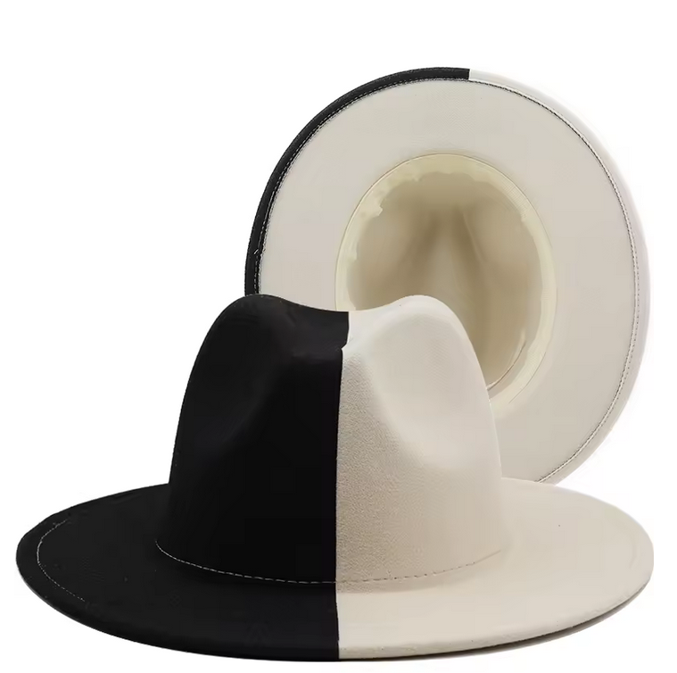 Hat Wide Brim Panama Party Trilby Cowboy