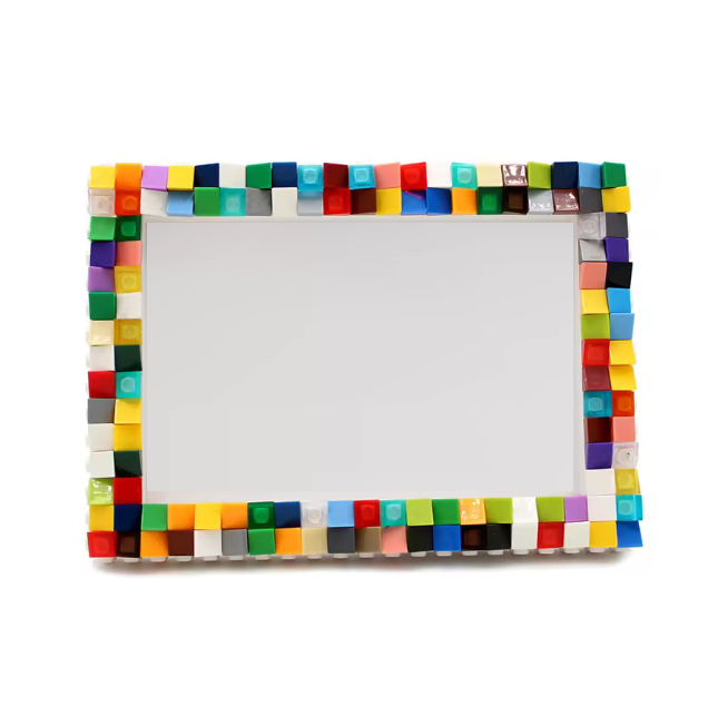 Creative Kids Photo Frame Building Block Picture Frame For Table Decor