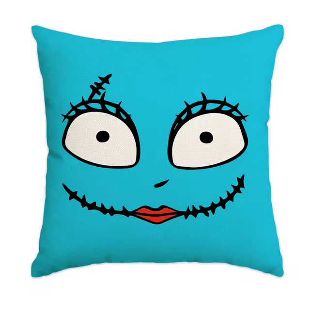 Halloween Pillow Cover Halloween Horror Expressions Home Decoration