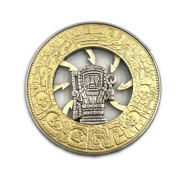 Movable Mechanism Coin Hobo Nickel Trap Coin Morgan Dollar