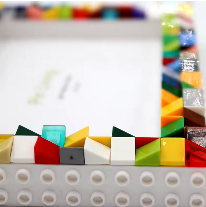 Creative Kids Photo Frame Building Block Picture Frame For Table Decor