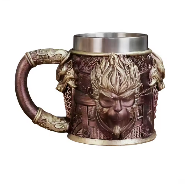 Black Myth Wukong 304 Stainless Steel Beer Mug
