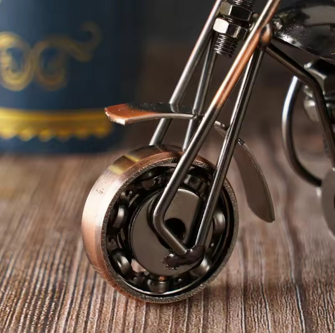Retro Iron Art Motorcycle Model Ornaments Art Nostalgia Collection