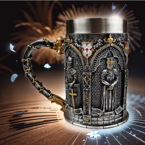 Coffee Mug Medieval Style Drinkware