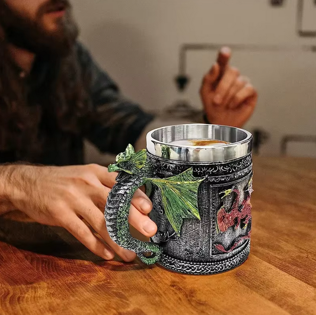 Myths And Legends Red Flying Dragon Beer Cup