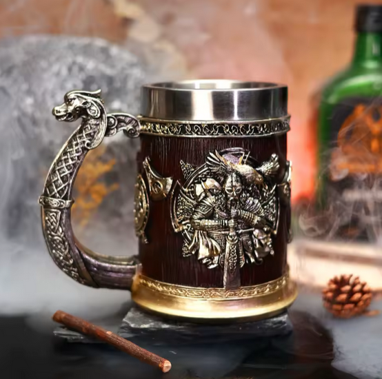 Stainless Steel Viking Water Mug
