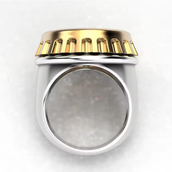 Personalized Creativity Lovely 3D Ring Beer Bottle Cap Ring Fashion Jewelry