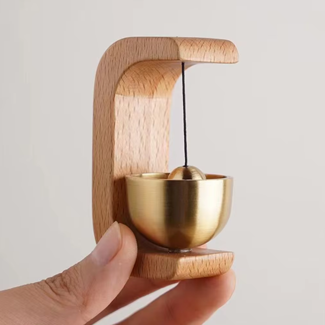 Doorbell For Home Wood Made Exquisite Craft Retro Style