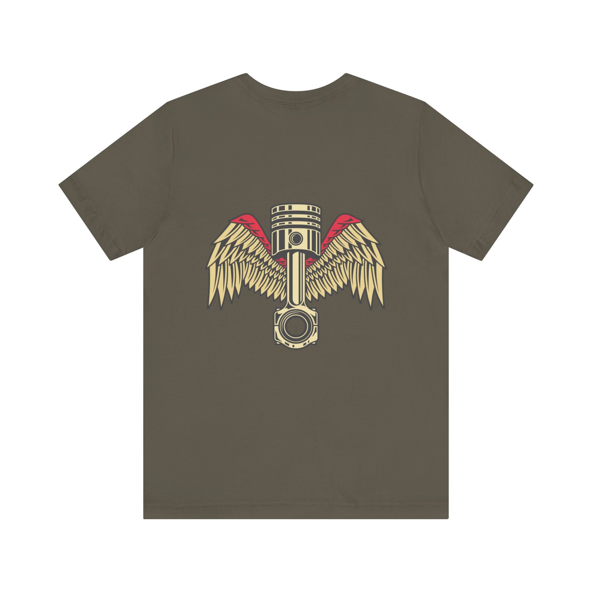 Skull Pistone Short Sleeve Tshirt - DUGO