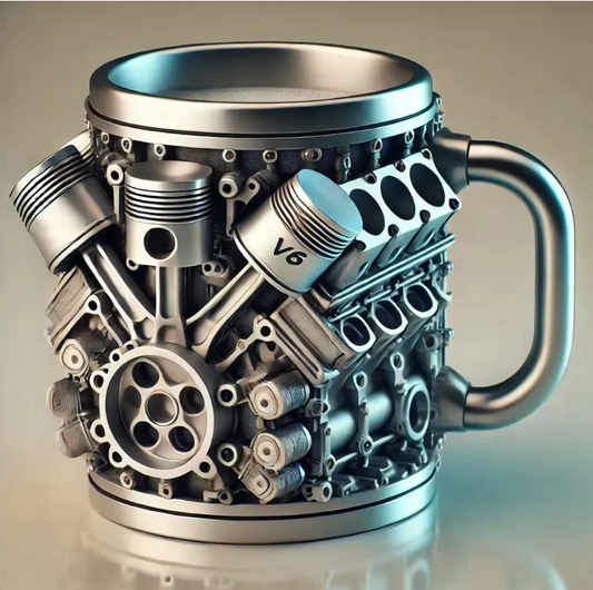 Unique Car Engine Mugs Stainless Steel Coffee Mug