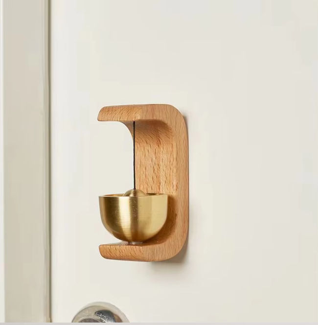 Doorbell For Home Wood Made Exquisite Craft Retro Style