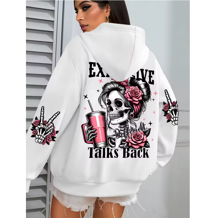 Funny Expensive Talks Back Hoodie