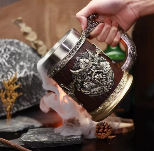 Stainless Steel Viking Water Mug