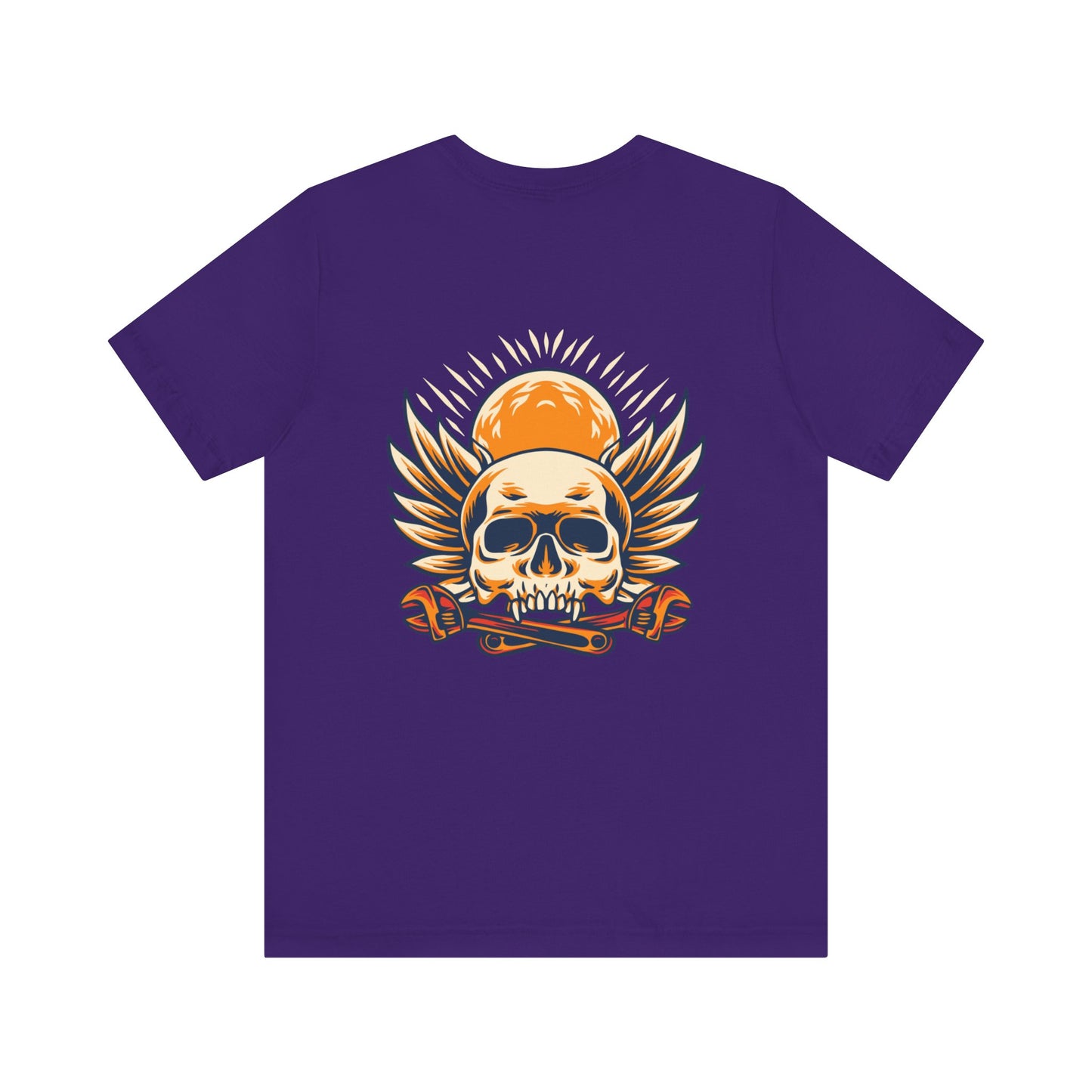 Skull Smile Short Sleeve Tshirt - DUGO