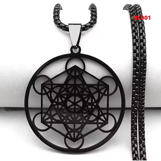 Necklace Sacred Geometry Angel Seal Metatron Symbol