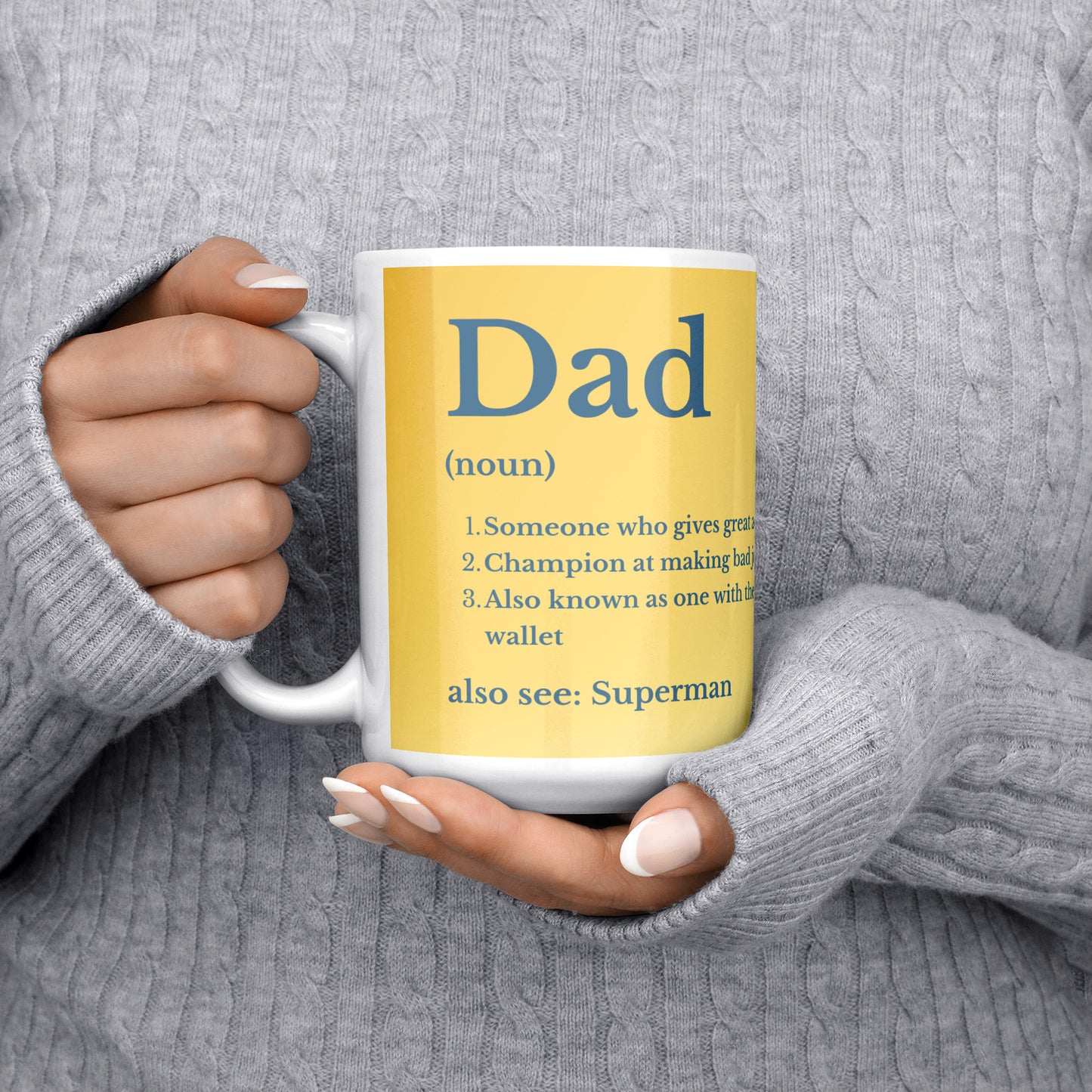 Funny Father Day Mug Size 15 Oz - DUGO