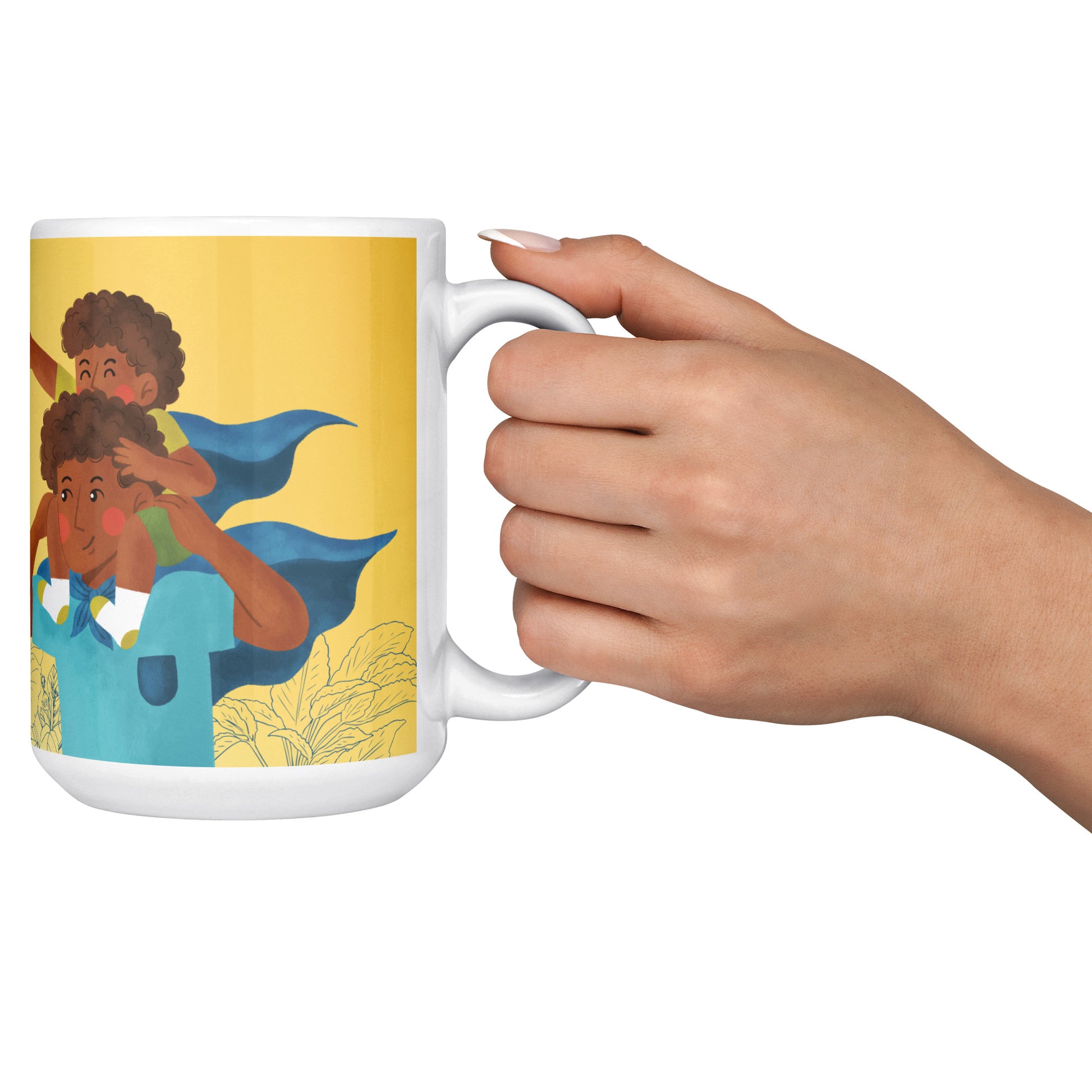 Funny Father Day Mug Size 15 Oz - DUGO
