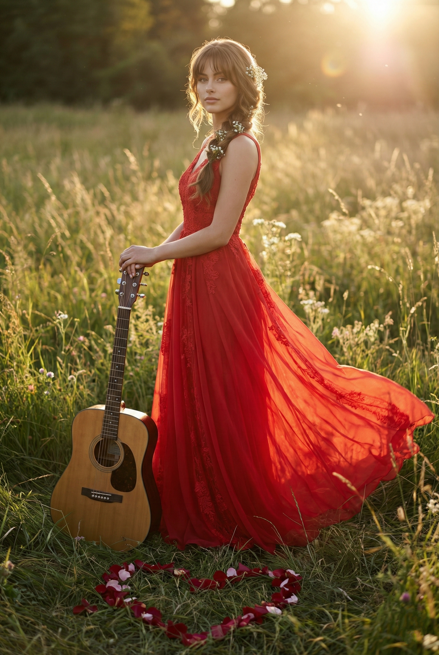 Female Concept Portrait Artistic And Cinematic Style