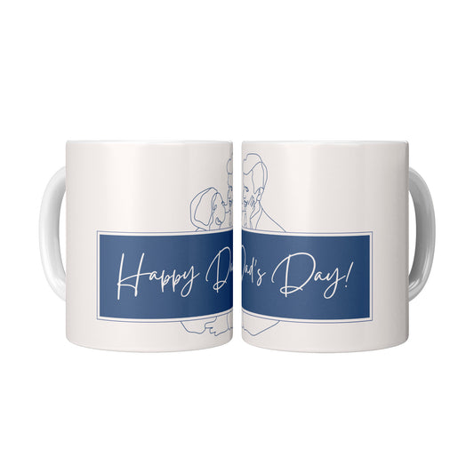 Happy Dad Day Coffee Mug Size 11 Oz - DUGO