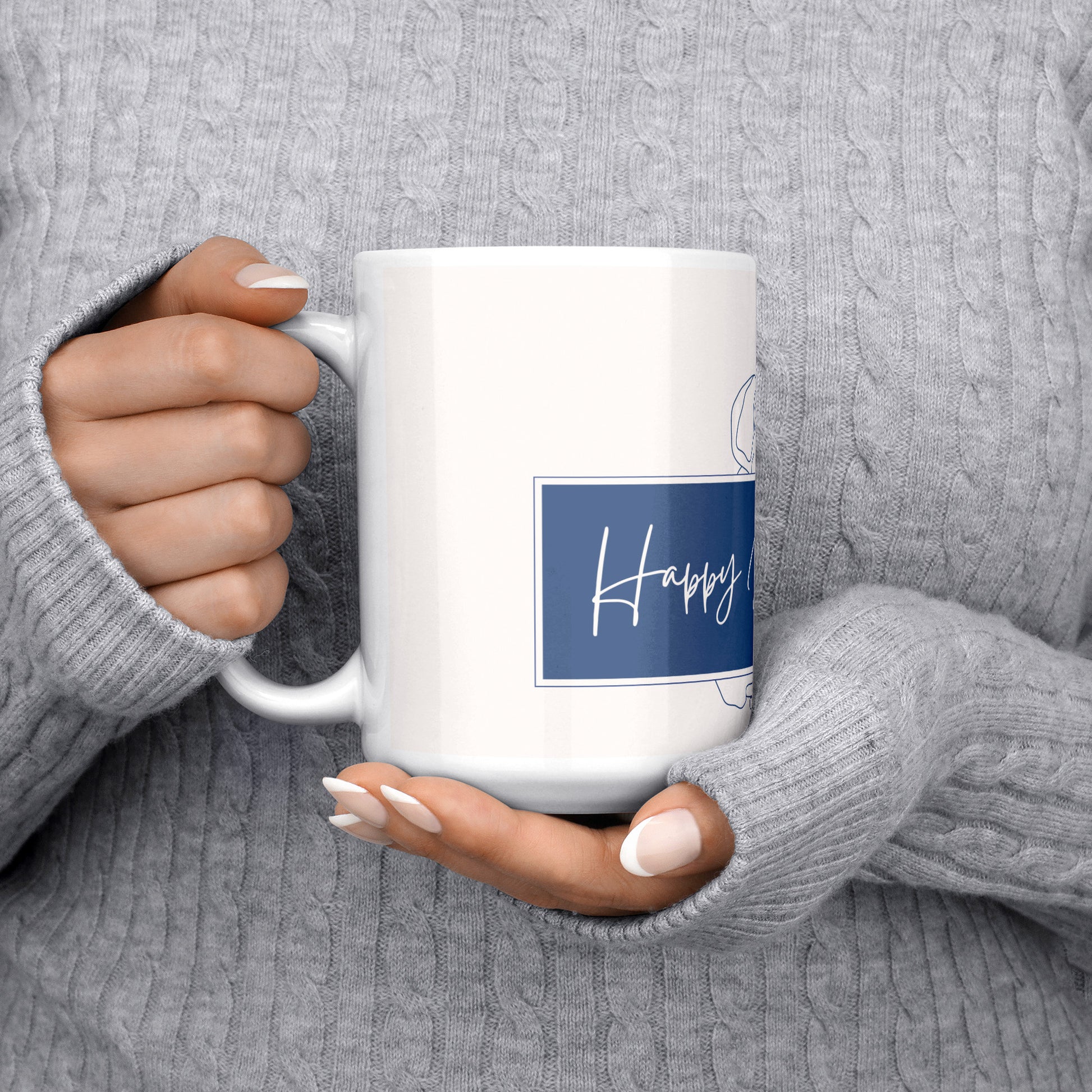 Happy Dad Day Coffee Mug Size 15 Oz - DUGO