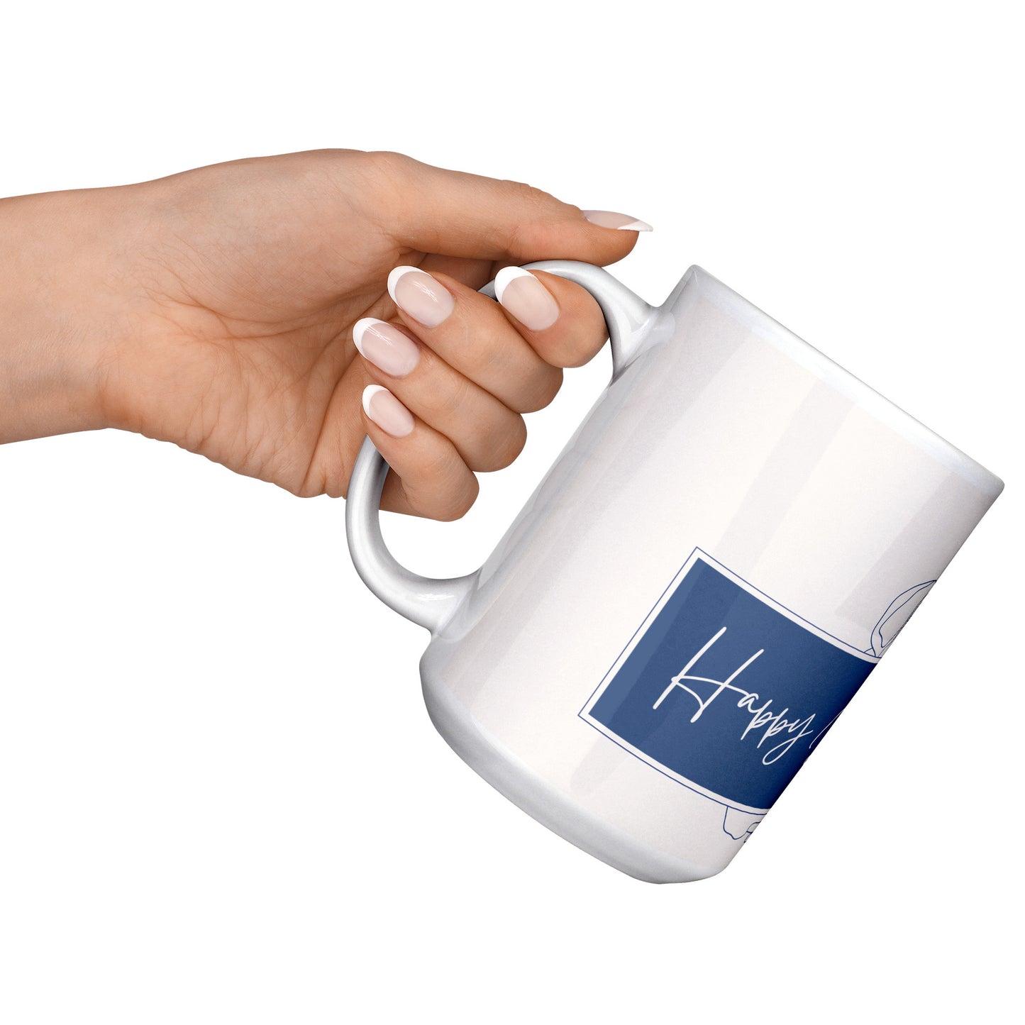 Happy Dad Day Coffee Mug Size 15 Oz - DUGO