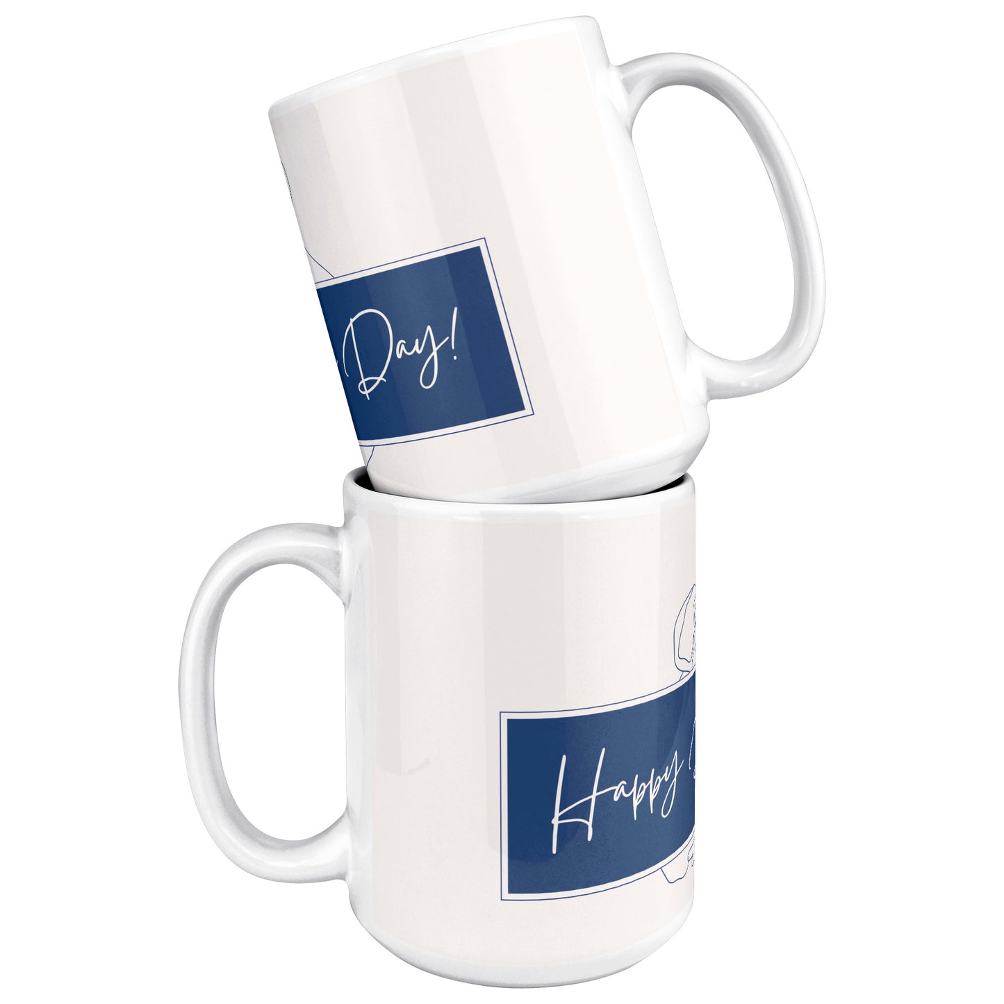 Happy Dad Day Coffee Mug Size 15 Oz - DUGO