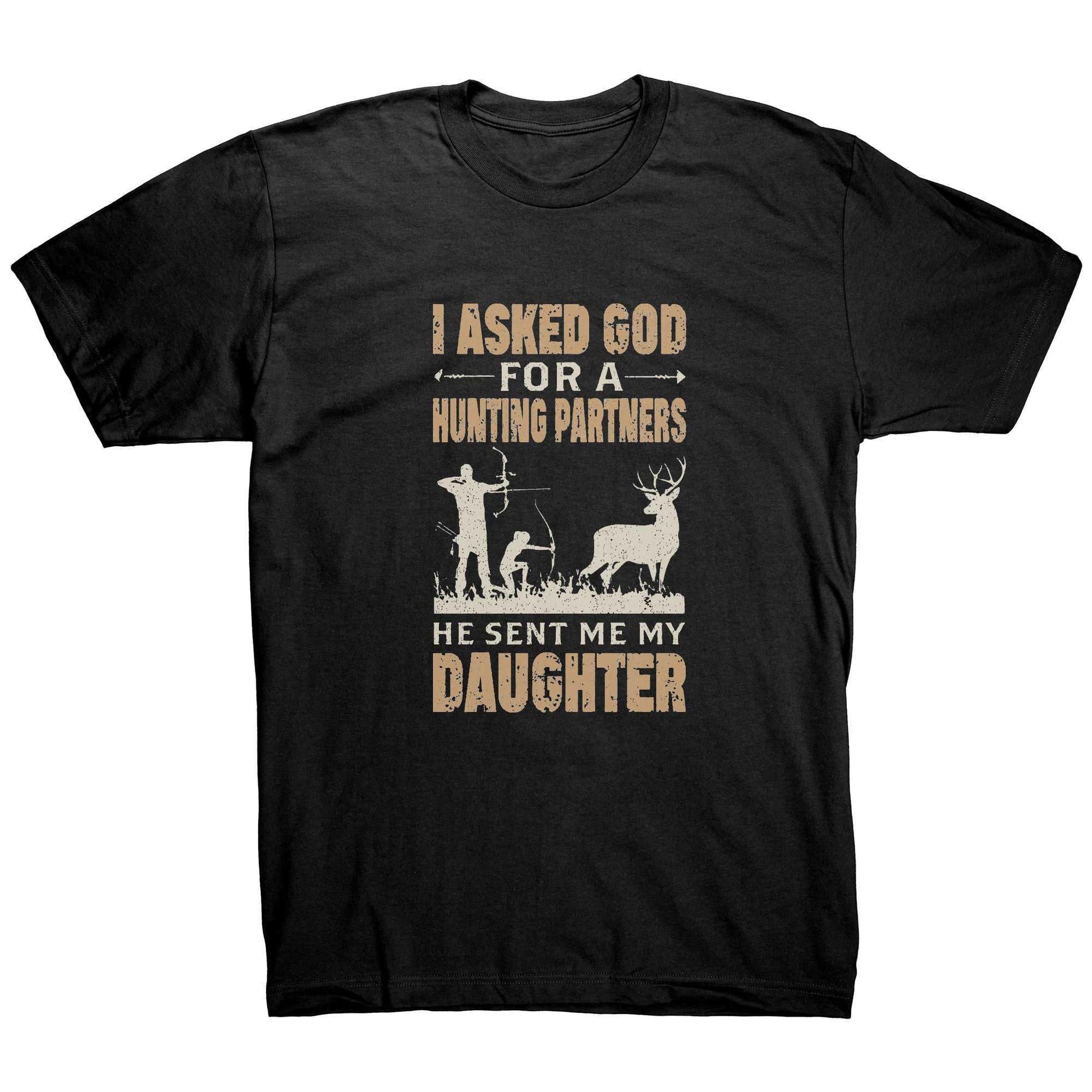 He Sent Me My Daughter Mens Tshirt Fashion Unique