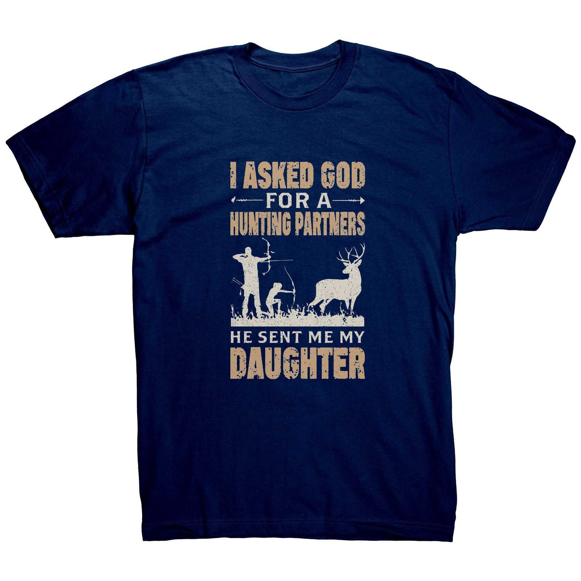 He Sent Me My Daughter Mens Tshirt Fashion Unique
