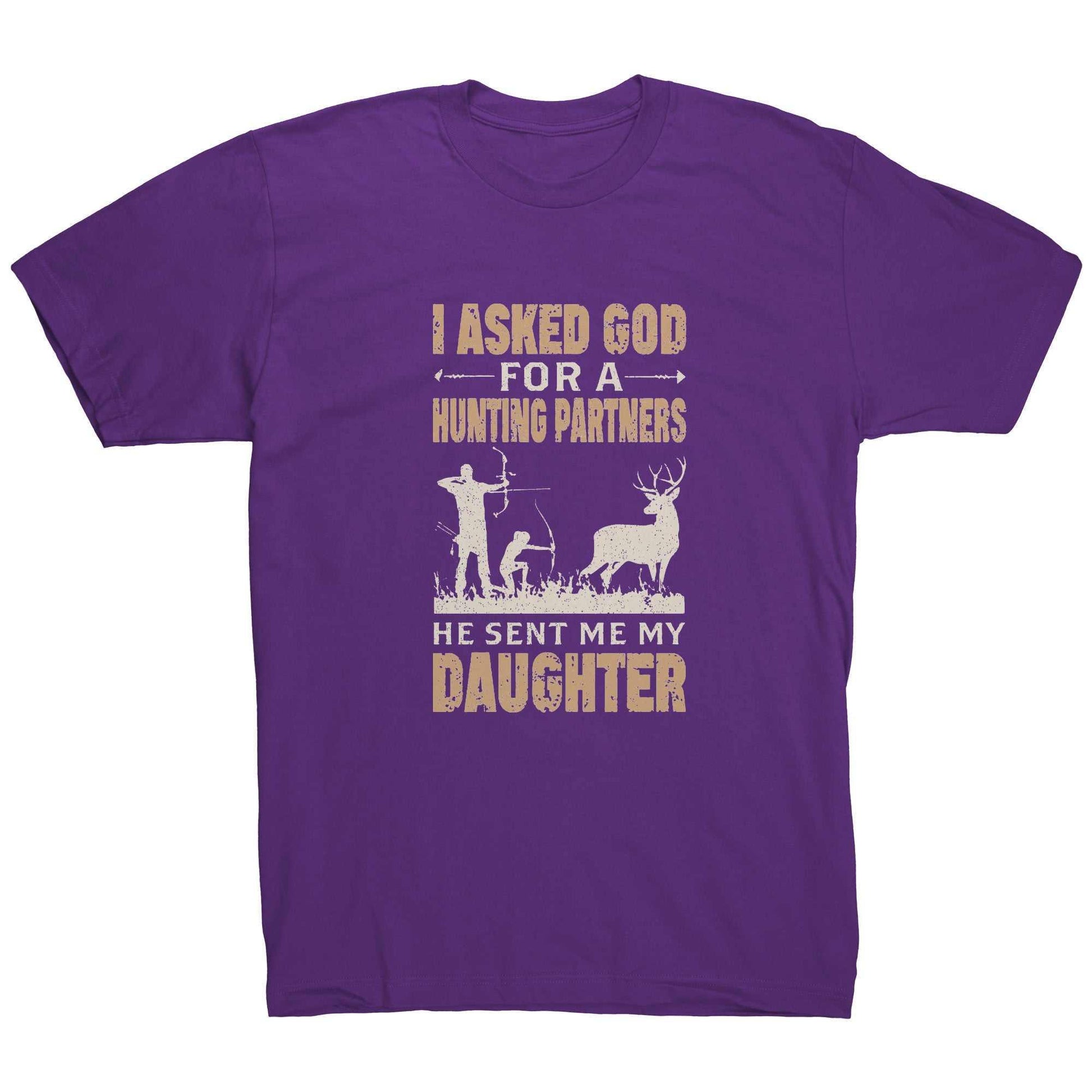 He Sent Me My Daughter Mens Tshirt Fashion Unique