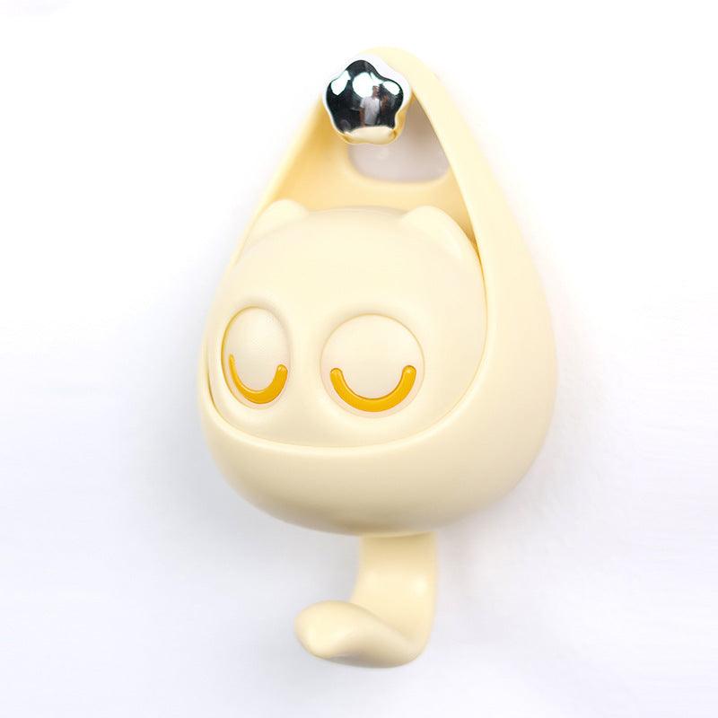 Hook Wall Mounted Decoration Cartoon Blink Cat Clothes Hat Scarf Key Holder Home Decor