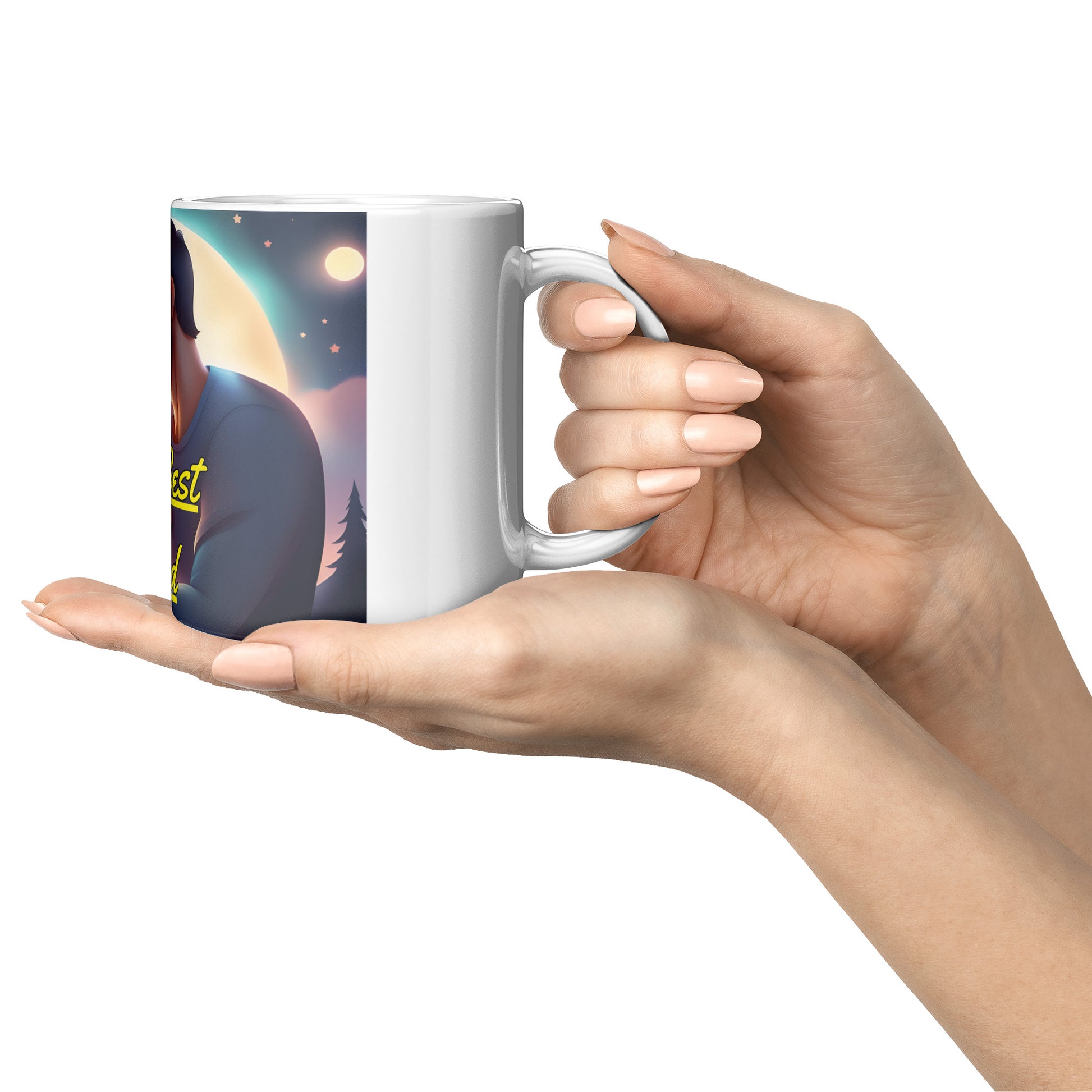 The Best Dad Coffee Mug Size 11 Oz - DUGO