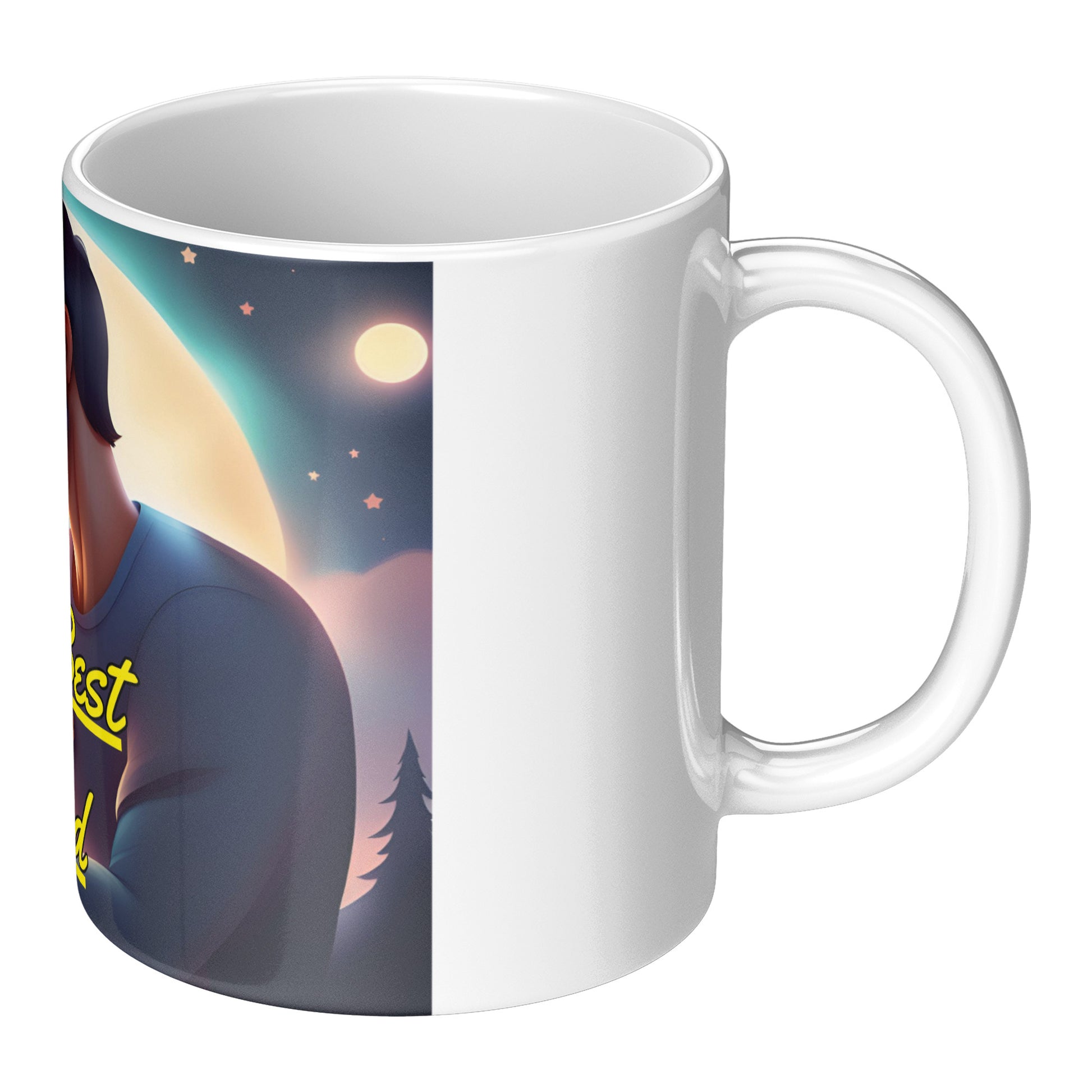 The Best Dad Coffee Mug Size 11 Oz - DUGO