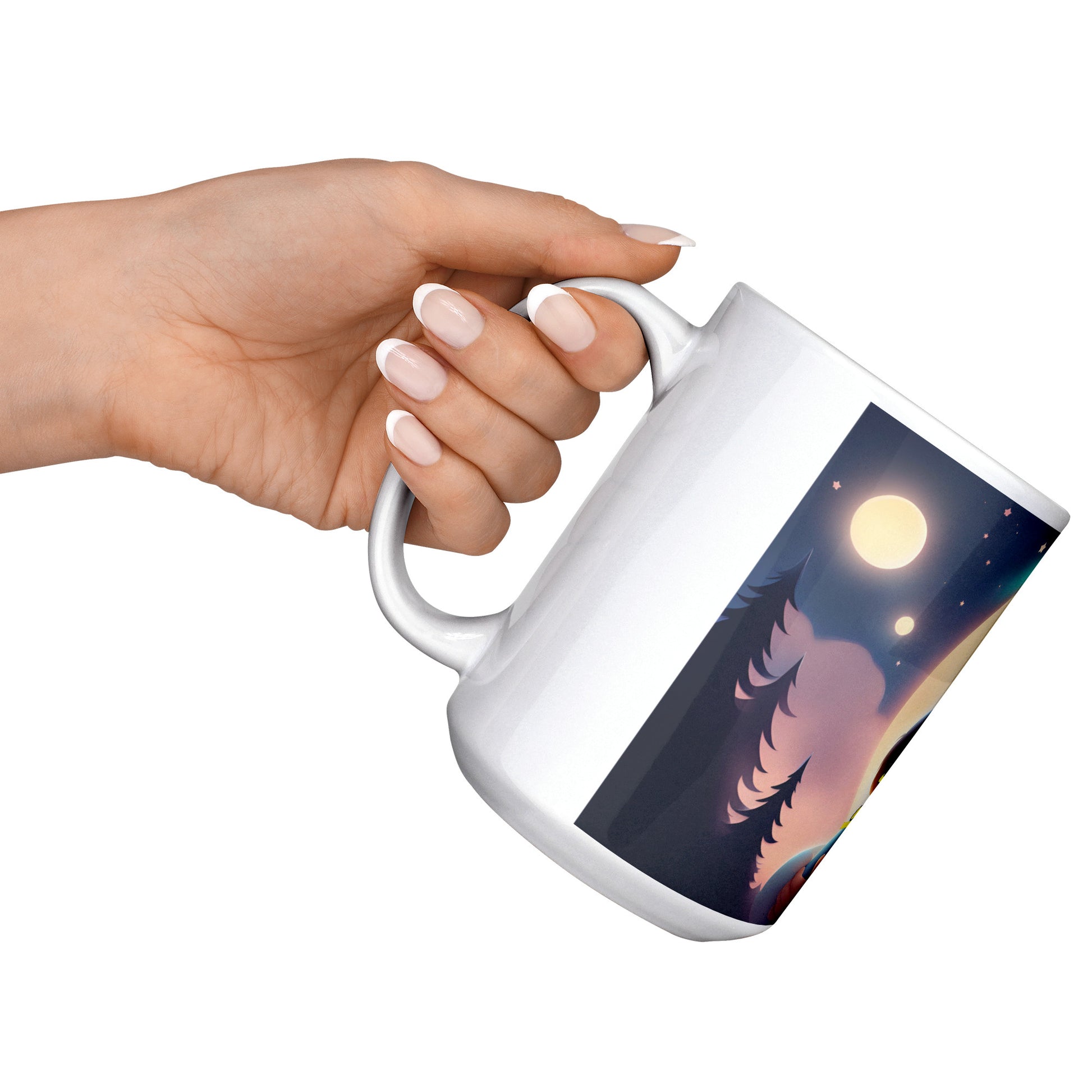 The Best Dad Coffee Mug Size 15 Oz - DUGO