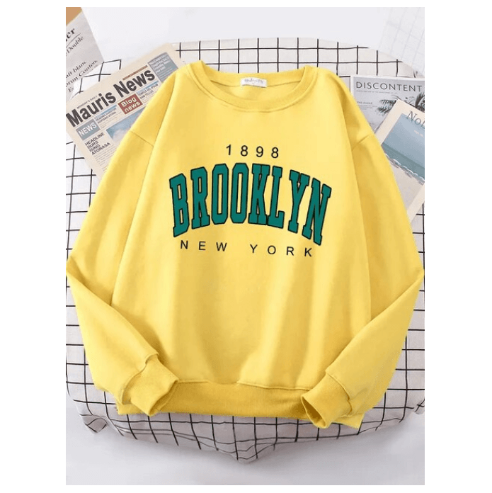 Sweatshirt Fashion Casual Female Sportswear