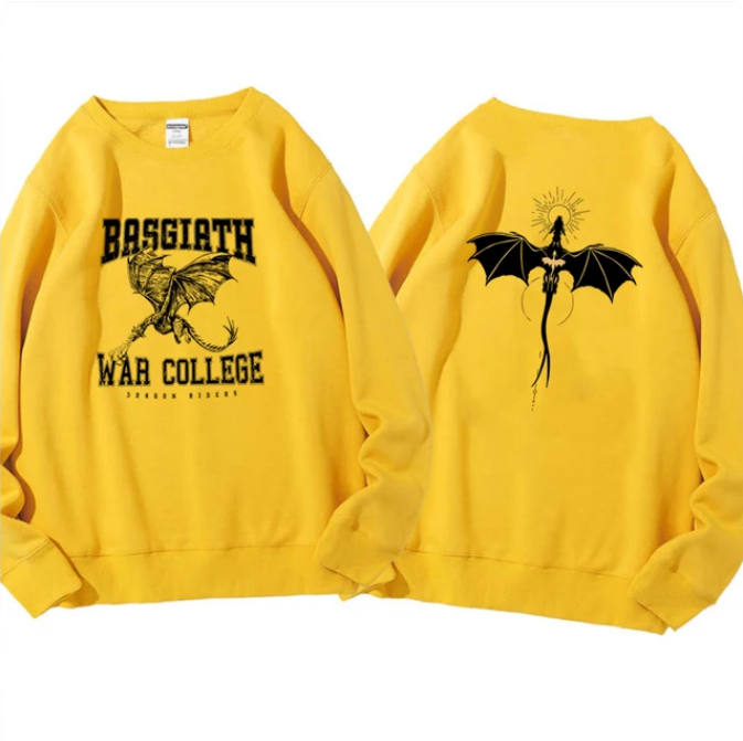 Vintage Fourth Wing Sweatshirt Dragon Rider