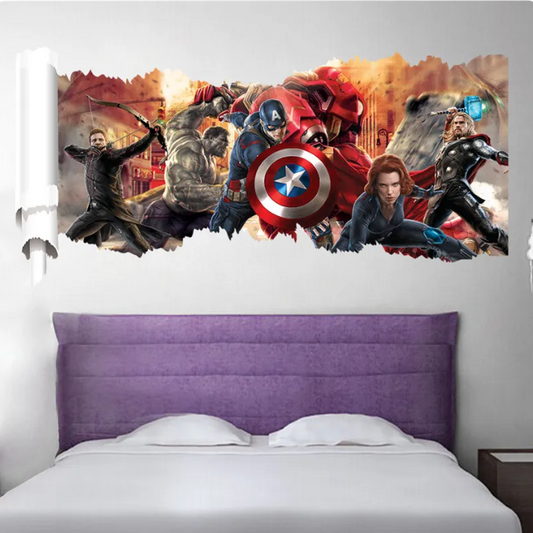 3D Wall Stickers Movie