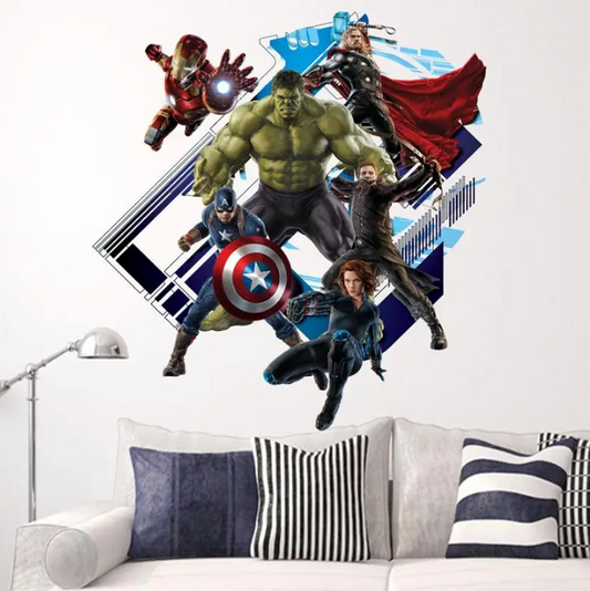 3D Wall Stickers Movie Decoration