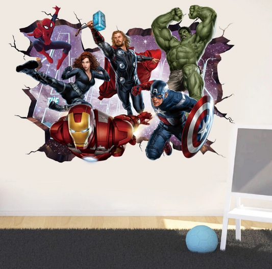 3D Wall Stickers Living Room Bedroom