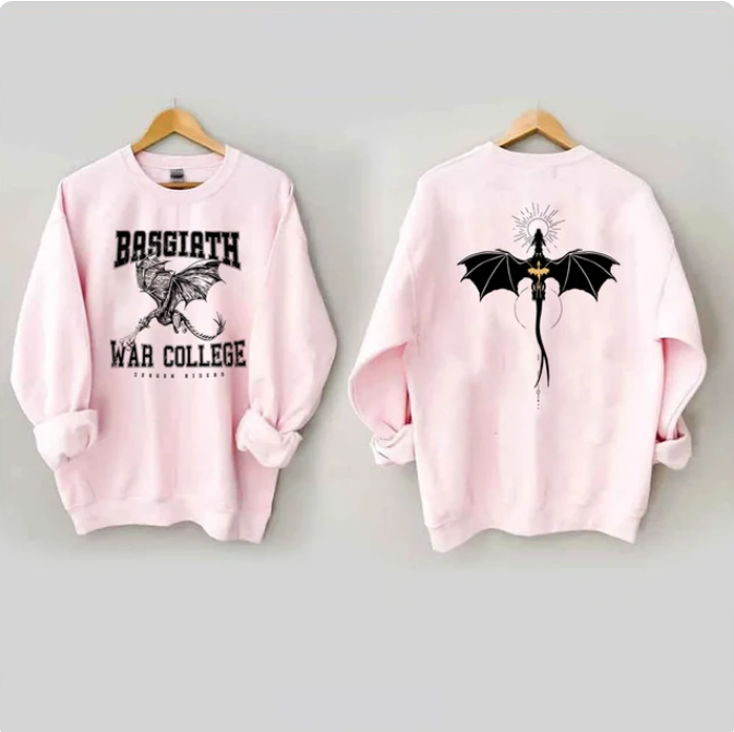 Vintage Fourth Wing Sweatshirt Dragon Rider