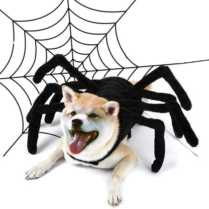 Pet Halloween Funny Spider Chest Back Creative Cat Dog