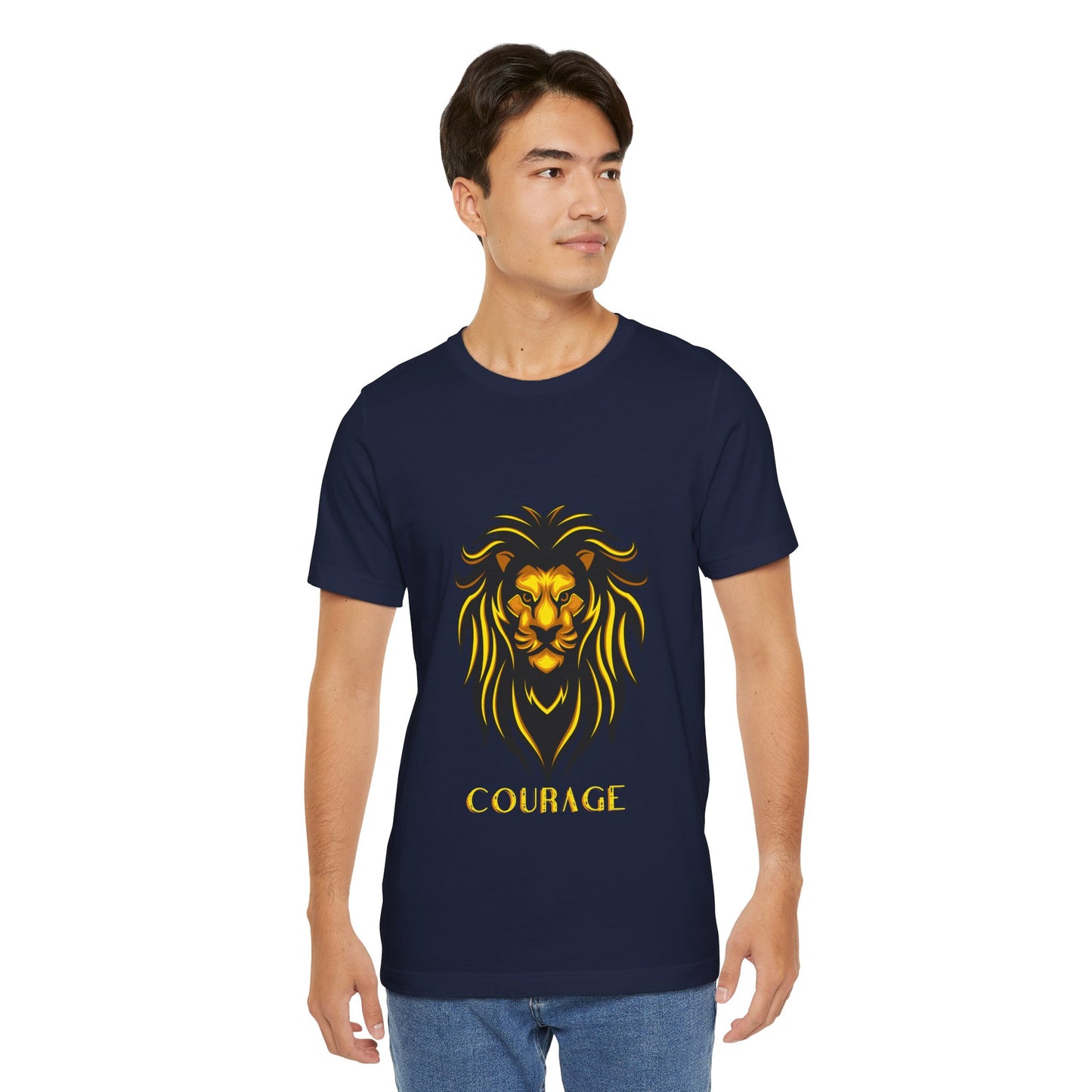 Tshirt Print Lion Fashion - DUGO