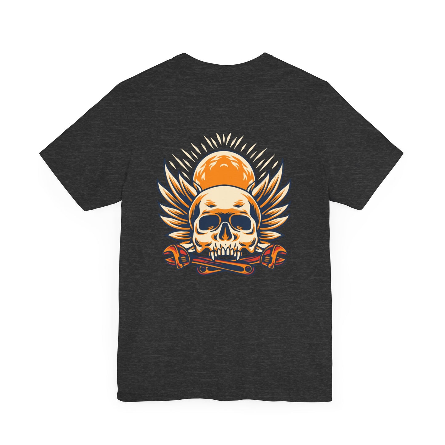 Skull Smile Short Sleeve Tshirt - DUGO