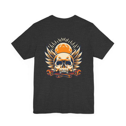 Skull Smile Short Sleeve Tshirt - DUGO