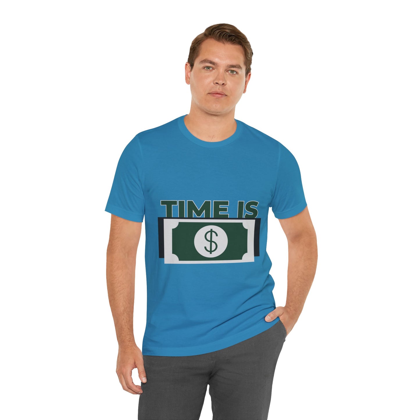 Time Is Money Short Sleeve Tshirt - DUGO