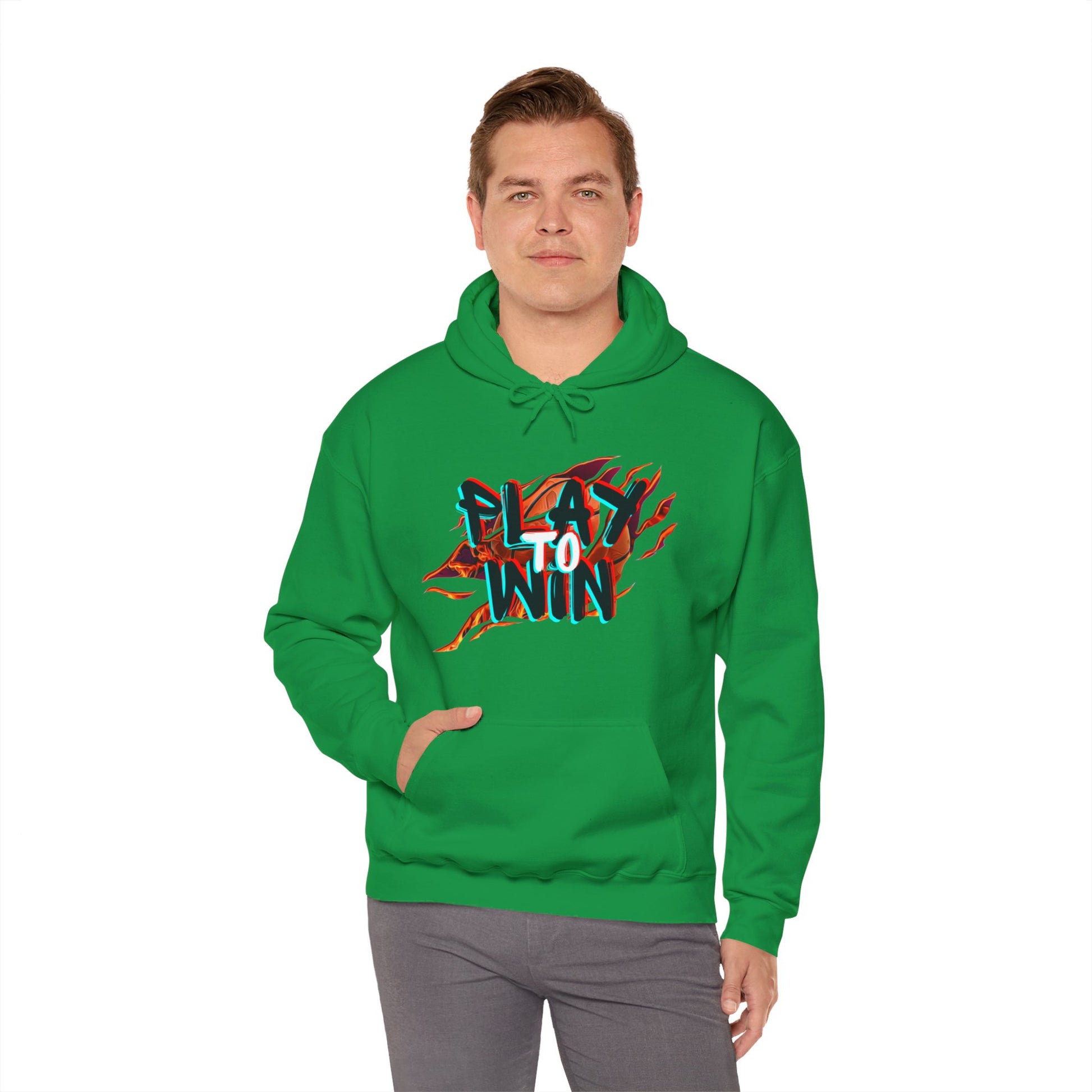 Play To Win Hooded Sweatshirt - DUGO