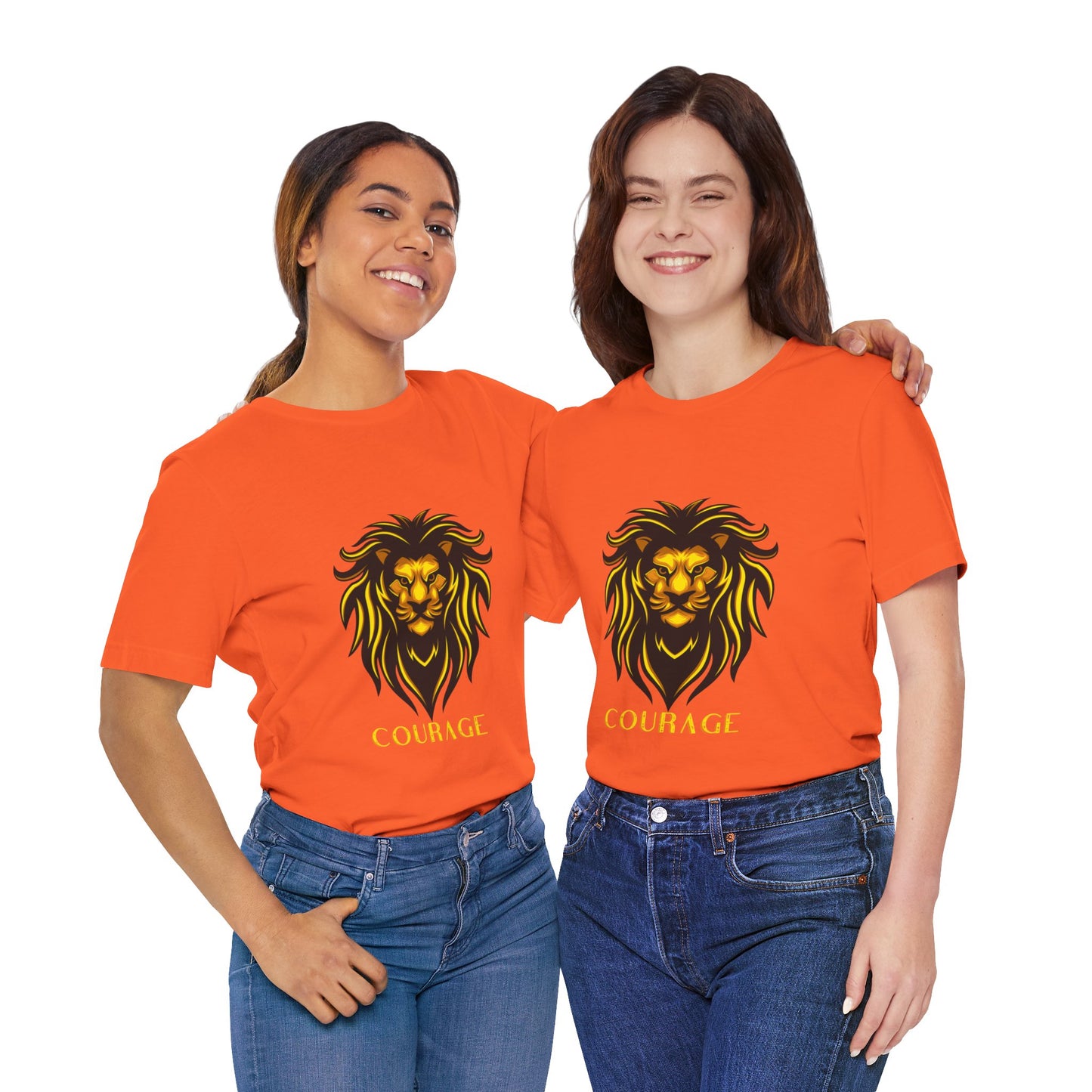 Tshirt Print Lion Fashion - DUGO