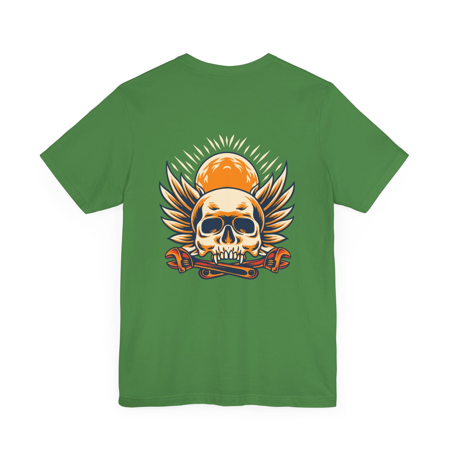 Skull Smile Short Sleeve Tshirt - DUGO