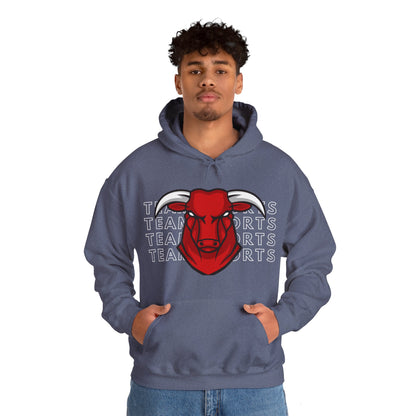 Team Sport Bullhead Hooded Sweatshirt - DUGO