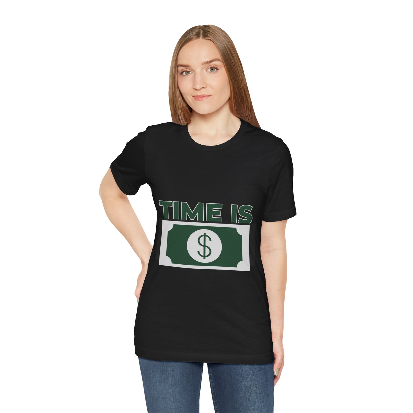 Time Is Money Short Sleeve Tshirt - DUGO